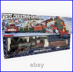 Bachmann Big Haulers White Christmas Express G Scale Train Set No. 90076 with Box