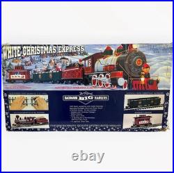 Bachmann Big Haulers White Christmas Express G Scale Train Set No. 90076 with Box