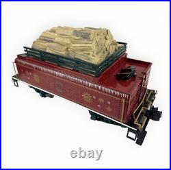 Bachmann Big Haulers White Christmas Express G Scale Train Set No. 90076 with Box