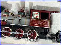Bachmann Big Haulers White Christmas Express Train Set G Scale 90023 No Track