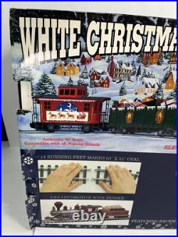 Bachmann Big Haulers White Christmas Express Train Set G Scale 90023 No Track