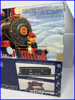 Bachmann Big Haulers White Christmas Express Train Set G Scale 90023 No Track
