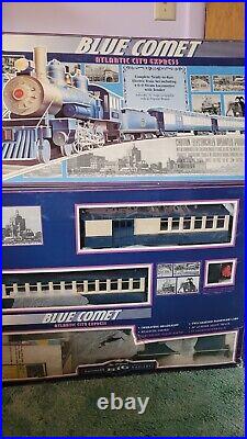 Bachmann Blue Comet Atlantic City Express G Scale Train Set