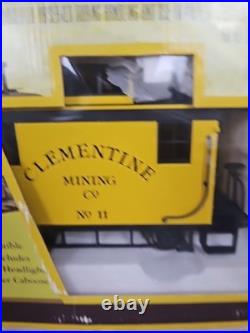Bachmann Clementine Big Hauler G Scale Train Set 90030 Complete with Box
