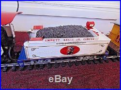 Bachmann Emmett Kelly JR Circus Ringmaster G Gauge Scale Model Train Set Used