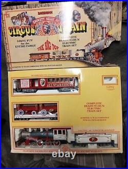 Bachmann Emmett Kelly JR. Circus Train The Big Top Authentic G Scale