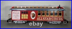 Bachmann Emmett Kelly Jr Circus Train G Scale 90105 Incomplete w Box SEE INFO