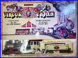 Bachmann Emmett Kelly Jr. Circus Train Radio-Control G Scale Train Set -Exc