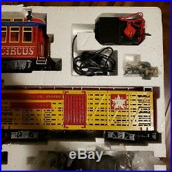 Bachmann Emmett Kelly Jr Circus Train Set The Ringmaster #90020 Complete G Scale