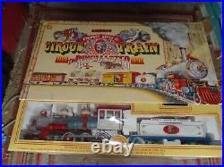 Bachmann Emmett Kelly Jr Ringmaster Circus Train G Scale Set 90020 4-6-0 Engine