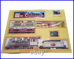 Bachmann Emmett Kelly Jr Ringmaster Circus Train G Scale Set 90020 4-6-0 Engine Bachmann Emmett Kelly Jr Ringmaster Circus Train G Scale Set 90020 4-6-0 Engine