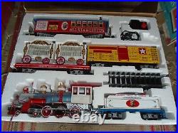 Bachmann Emmett Kelly Jr Ringmaster Circus Train G Scale Set 90020 4-6-0 Engine