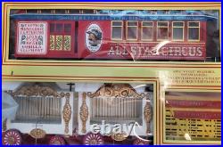 Bachmann Emmett Kelly Jr Ringmaster Circus Train G Scale Set 90020 4-6-0 Engine Bachmann Emmett Kelly Jr Ringmaster Circus Train G Scale Set 90020 4-6-0 Engine