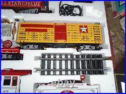 Bachmann Emmett Kelly Jr Ringmaster Circus Train G Scale Set 90020 4-6-0 Engine