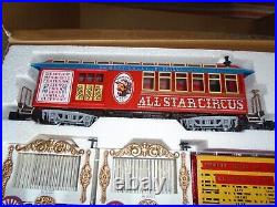 Bachmann Emmett Kelly Jr Ringmaster Circus Train G Scale Set 90020 4-6-0 Engine