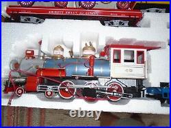 Bachmann Emmett Kelly Jr Ringmaster Circus Train G Scale Set 90020 4-6-0 Engine