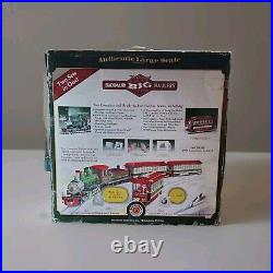 Bachmann G 90054 Christmas Holiday Special Train & Trolley Set Big Haulers