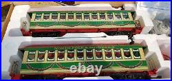 Bachmann G 90054 Christmas Holiday Special Train & Trolley Set Big Haulers