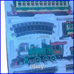 Bachmann G 90054 Christmas Holiday Special Train & Trolley Set Tested Pls Read