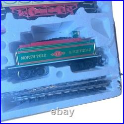 Bachmann G 90054 Christmas Holiday Special Train & Trolley Set Tested Pls Read