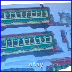 Bachmann G 90054 Christmas Holiday Special Train & Trolley Set Tested Pls Read