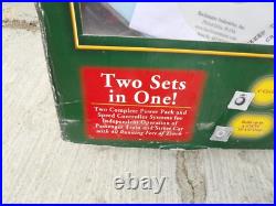Bachmann G 90054 Christmas Holiday Special Train & Trolley Set VERY RARE! READ Bachmann G 90054 Christmas Holiday Special Train & Trolley Set VERY RARE! READ