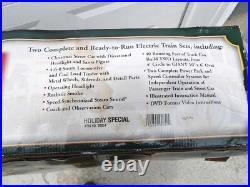 Bachmann G 90054 Christmas Holiday Special Train & Trolley Set VERY RARE! READ Bachmann G 90054 Christmas Holiday Special Train & Trolley Set VERY RARE! READ