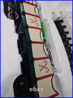 Bachmann G 90061 Christmas Holiday Special Train & Trolley Set Read no dvd Xmas