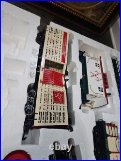 Bachmann G 90061 Christmas Holiday Special Train & Trolley Set Read no dvd Xmas