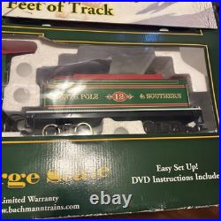 Bachmann G Gauge Christmas Holiday Special Train & Trolley Set Read Description