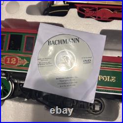 Bachmann G Gauge Christmas Holiday Special Train & Trolley Set Read Description