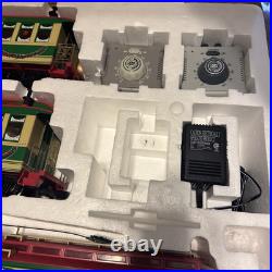 Bachmann G Gauge Christmas Holiday Special Train & Trolley Set Read Description