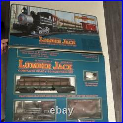Bachmann G Gauge Lumber Jack Starter Train Set Coal Creek Lumber Company