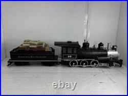 Bachmann G Scale 4-6-0 Rio Grande Steam Locomotive Engine For Train Set Layout