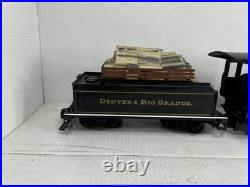 Bachmann G Scale 4-6-0 Rio Grande Steam Locomotive Engine For Train Set Layout
