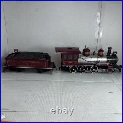 Bachmann G Scale 4-6-0 Santa Fe Steam Locomotive #49 For Train, Set Layout