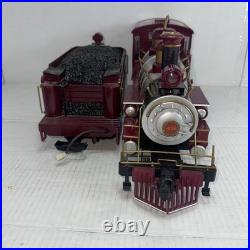 Bachmann G Scale 4-6-0 Santa Fe Steam Locomotive #49 For Train, Set Layout