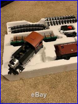 Bachmann G Scale 90017 Big Haulers Lumber Jack Train Set Excellent Cond In Box