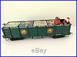 Bachmann G Scale #90023 White Christmas Train Set Complete in Box Works