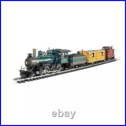Bachmann G Scale BAC90040 COWCATCHER INDOOR STEAM TRAIN SET NIB