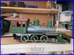 Bachmann G Scale Big Hauler Train Set Steam Locomotive, 4 Cars, Tracks Bachmann G Scale Big Hauler Train Set Steam Locomotive, 4 Cars, Tracks