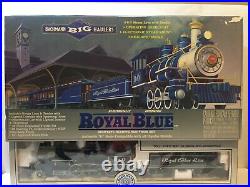 Bachmann G Scale Big Haulers Royal Blue Train Set New