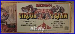 Bachmann G Scale Emmett Kelly Jr Circus Train Set The Big Top 90021 Read Info