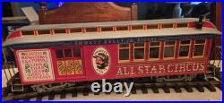 Bachmann G Scale Emmett Kelly Jr Circus Train Set The Big Top 90021 Read Info Bachmann G Scale Emmett Kelly Jr Circus Train Set The Big Top 90021 Read Info