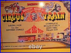 Bachmann G Scale Emmett Kelly Jr. Circus Train The Ringmaster Complete Train Set