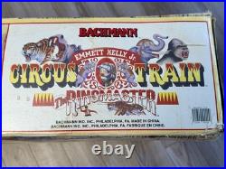Bachmann G Scale Emmett Kelly Jr The Ringmaster All Star Circus Train Set