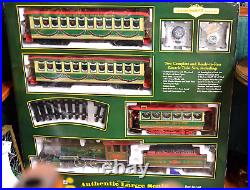 Bachmann G Scale Holiday Special 2 Train & Trolley Sets