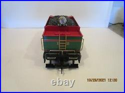 Bachmann G Scale Holiday Special Anniversary Train Set Loco/tender/2 Cars