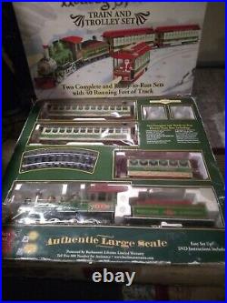 Bachmann G Scale Holiday Special Train Set