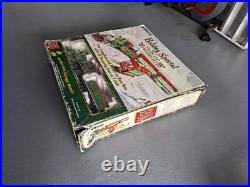 Bachmann G Scale Holiday Special Train Set With 4-6-0 Engine & Trolley Refurb